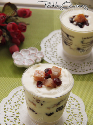 Ice Cream Bread Dessert Cup