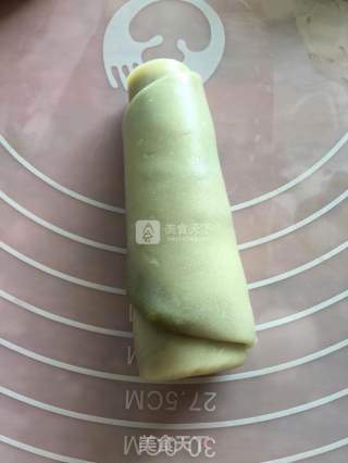 #aca烤明星大赛# Matcha Yolk Cake recipe