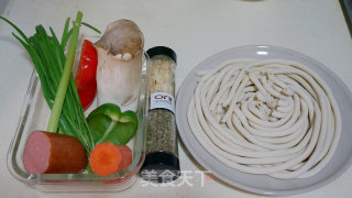 Fried Hollow Noodles recipe