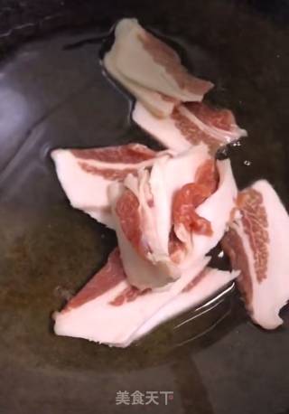 Stir-fried Pork with Mushrooms recipe