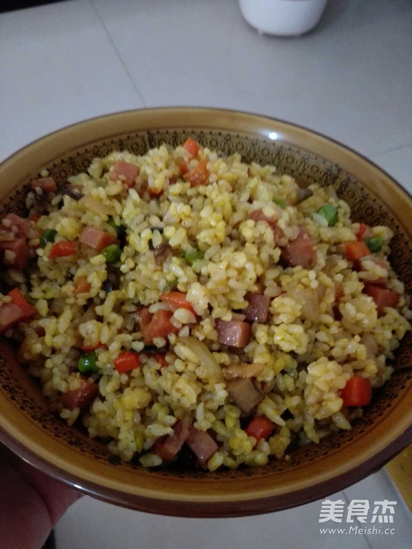 Superb Curry Fried Rice recipe