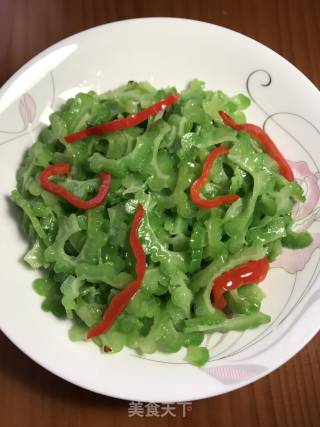 Cold Bitter Gourd recipe