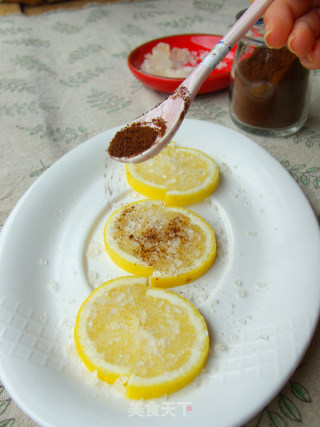 Coffee Lemon Zha Slices recipe