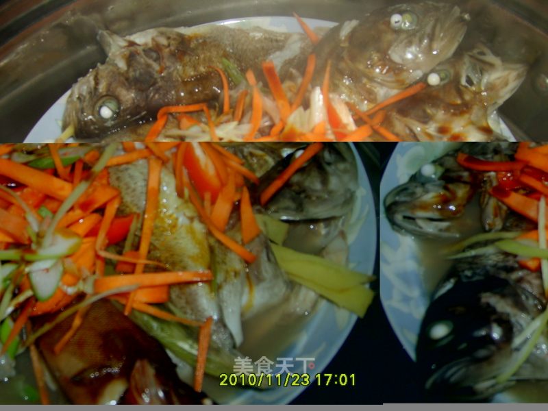 Steamed Sea Fish recipe