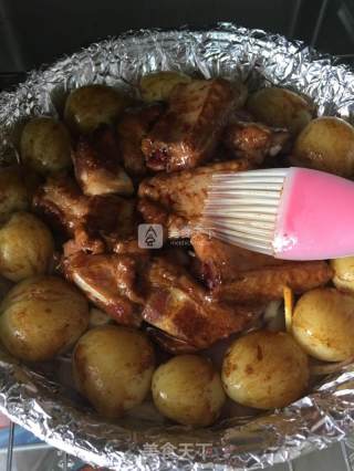 #aca烤明星大赛#cumin Pork Ribs Roasted Potatoes recipe