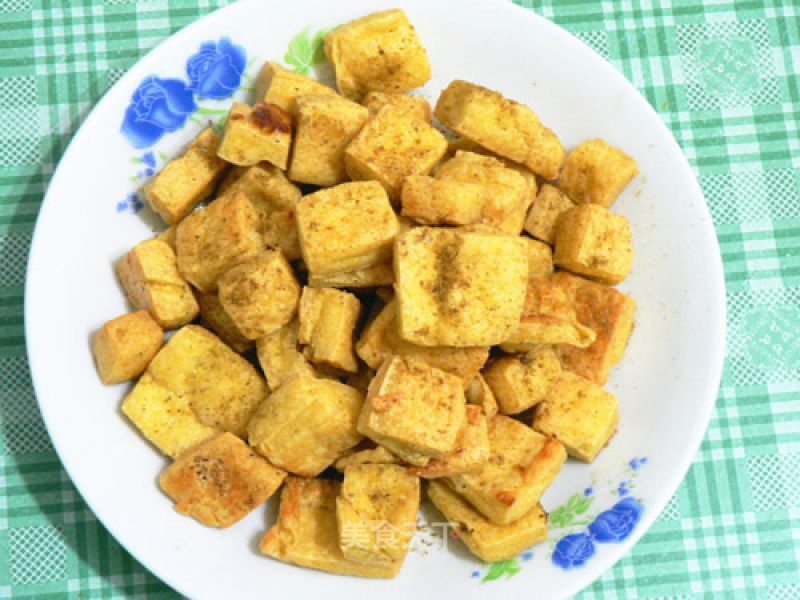 Pan-fried Cumin Dried Tofu recipe