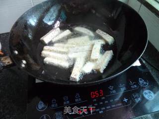 Stir Fry Fragrant Taro Strips recipe