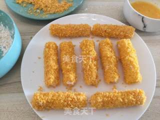 Golden Cheese Sticks recipe