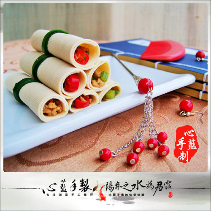 Xinlan Handmade Private Kitchen [celery Thousands of Hand Rolls]-fresh and Pleasant, Just Like Hibiscus in Water recipe