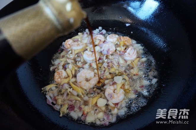 Purple Rice Seafood Rice recipe