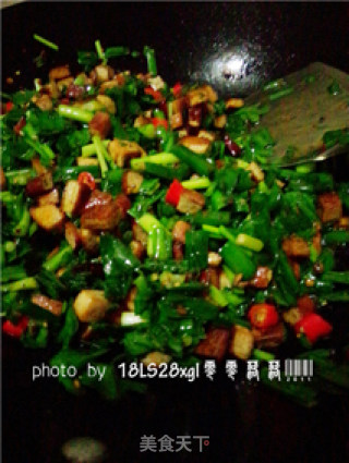 Private Kitchen: Stir-fried Tofu with Leeks recipe