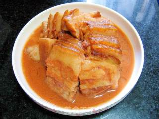 Fermented Bean Curd with Bowl of Meat recipe