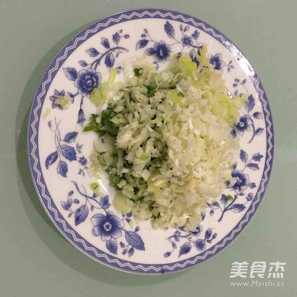 Pork Gourd Strips Dumplings recipe