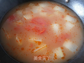 Tomato and Winter Melon Egg Soup recipe