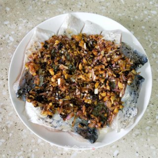 Steamed Carp in Black Bean Sauce recipe