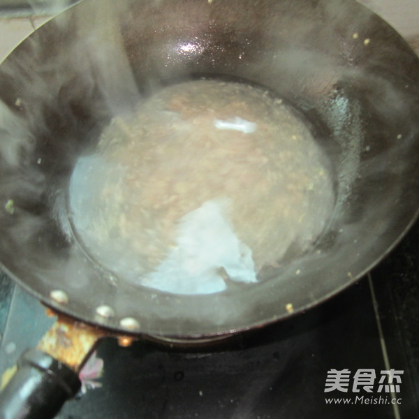 Minced Meat Noodle Soup recipe