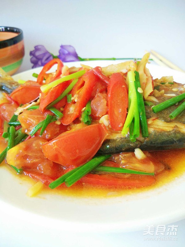 Braised Pomfret recipe