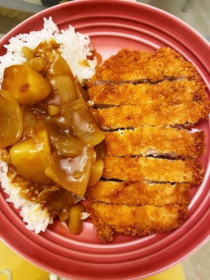 🇯🇵japanese Fried Pork Cutlet (with Pork Cutlet Sauce and Japanese Curry)🇯🇵 recipe