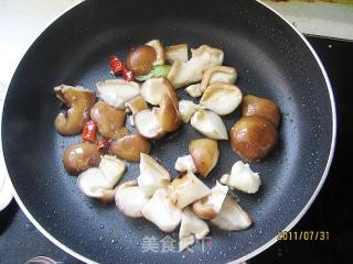 Tofu with Mushroom and Oyster Sauce recipe