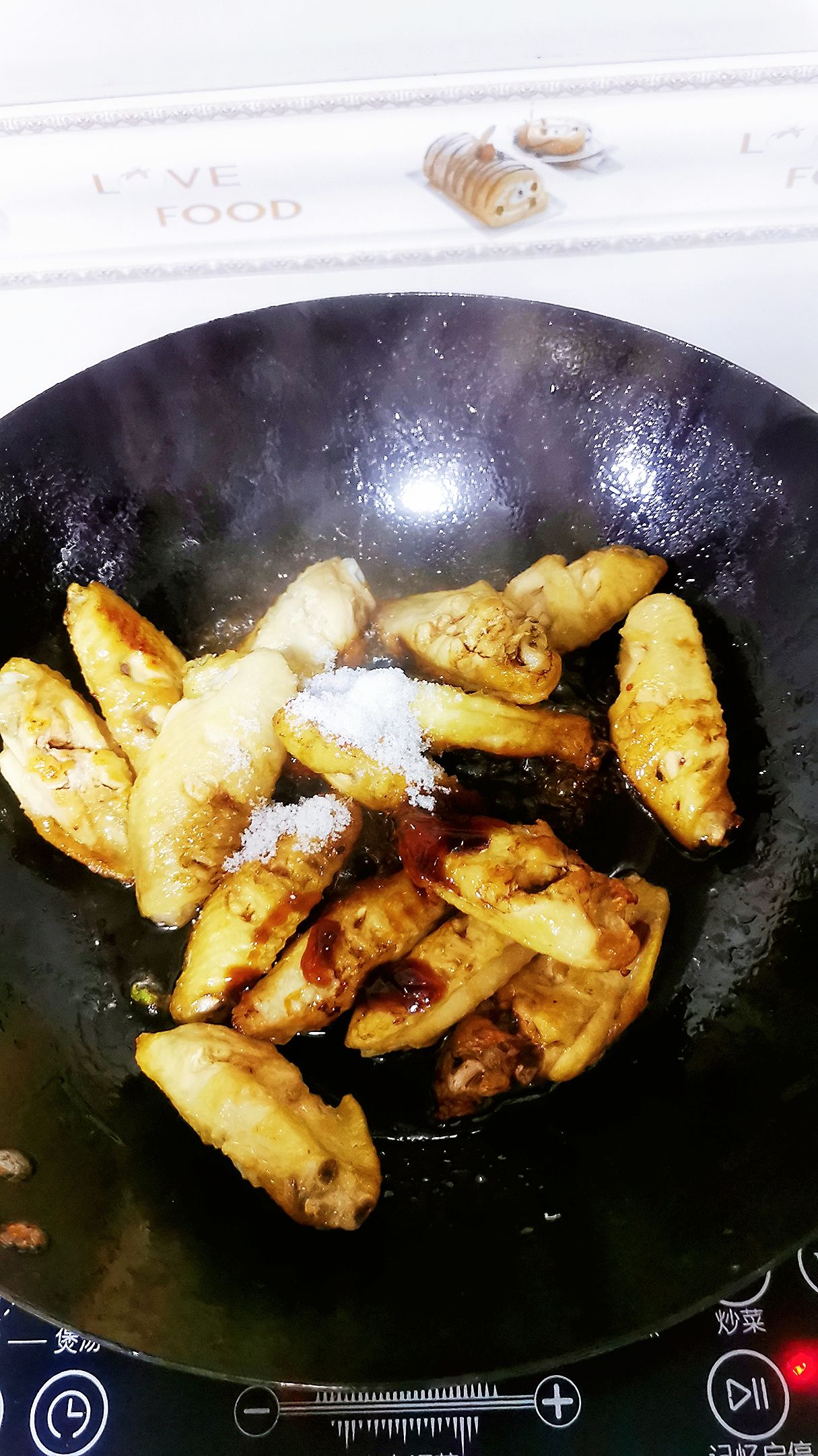 Scallion Chicken Wings recipe