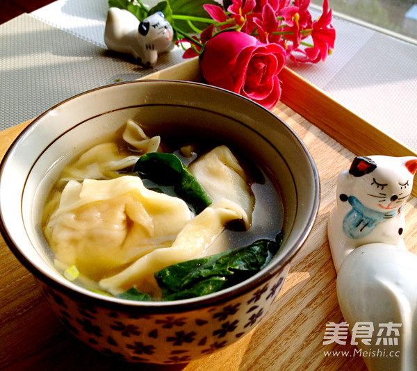 Mushroom Chicken Wonton recipe