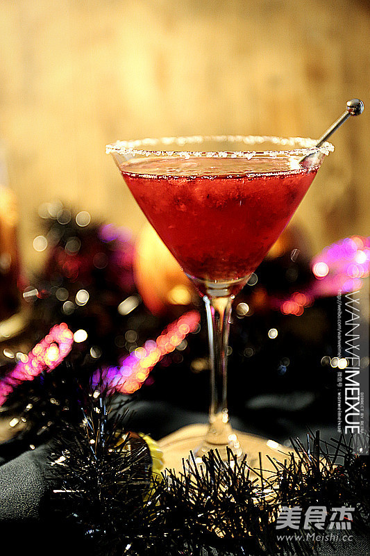 Kiss The Vampire (pomegranate Tequila Cocktail) recipe