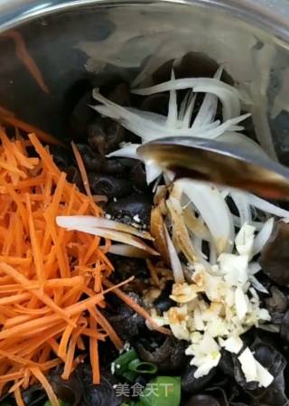 Cold Fungus Mixed Vegetables recipe