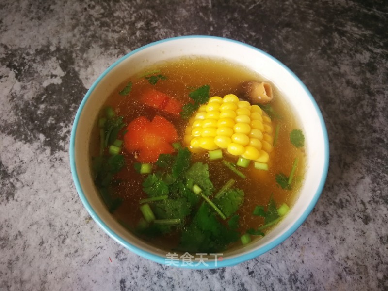 Morel and Corn Leg Bone Soup recipe
