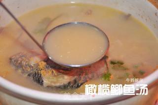 Olive Crucian Carp Soup recipe