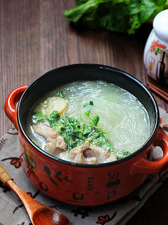 Lamb Bone Vermicelli Soup recipe