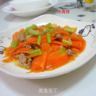 Celery and Carrot Slices recipe