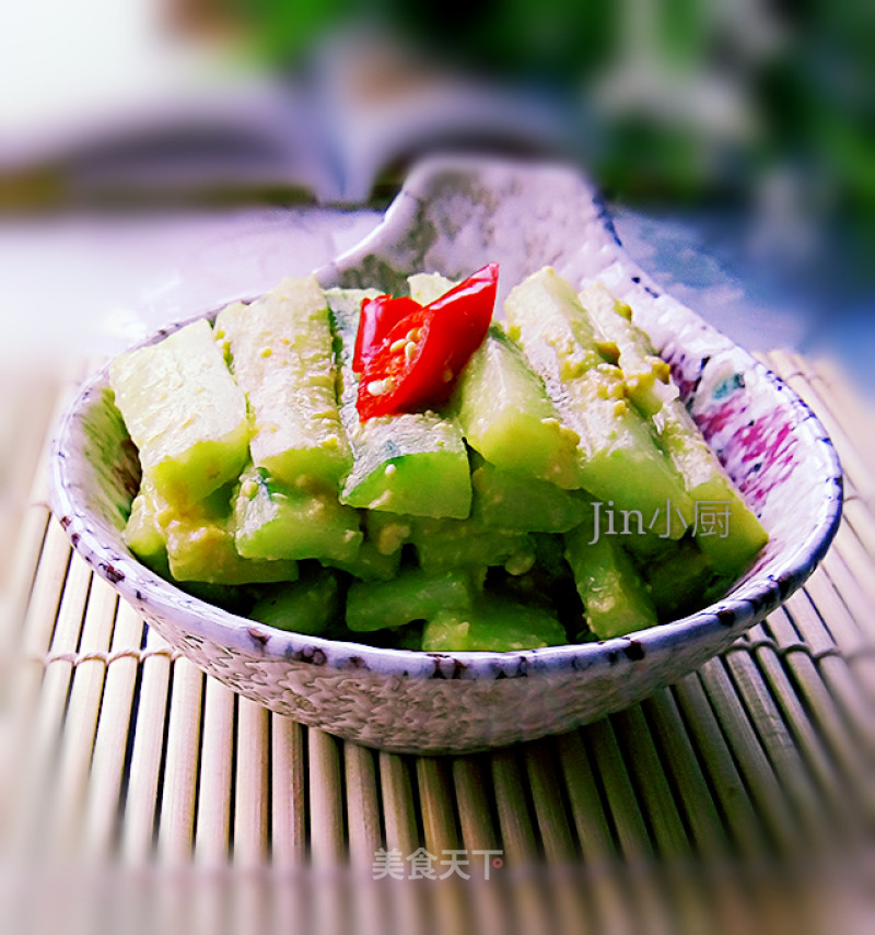 Salted Egg Yolk Salad with Cucumber! recipe