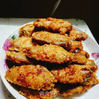 Orleans Fried Chicken Wings recipe