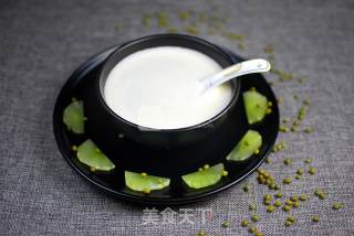 Lettuce Cucumber Green Soy Milk recipe