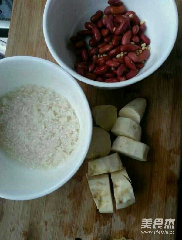 Sweet Potato and Red Bean Porridge recipe