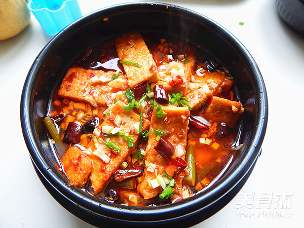 Boiled Tofu Slices recipe