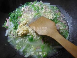 Bacon and Cabbage Boiled and Dried Shreds recipe