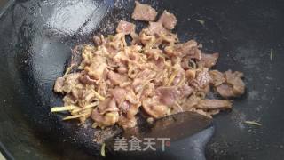 Stir-fried Lamb with Scallions recipe