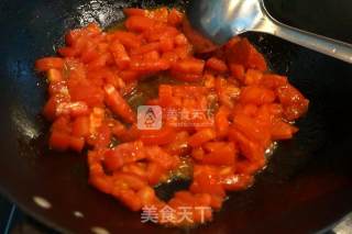 Tomato and Egg Pimple Soup recipe
