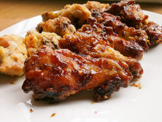 Raspberry Chicken Wings recipe