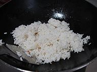 Sweet Egg Fried Rice recipe