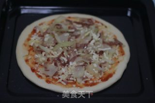 Onion Bacon Pizza recipe