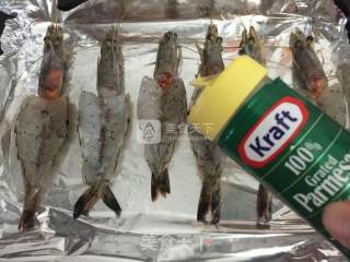 Baked Prawns with Cheese recipe