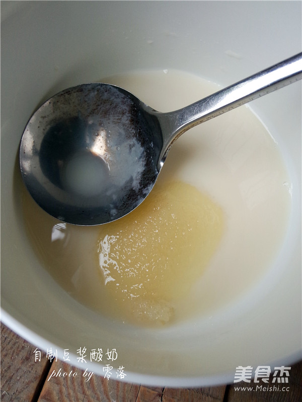 Homemade Soy Milk Yogurt recipe