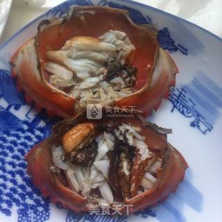 Crab Steamed Egg recipe