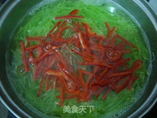 Simmered Lettuce Shreds recipe