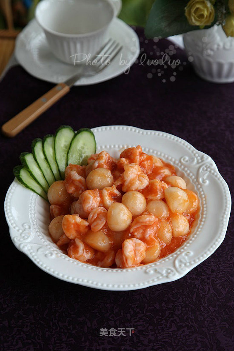 It's Time to Eat Pears——pear Flavor Shrimp Balls recipe