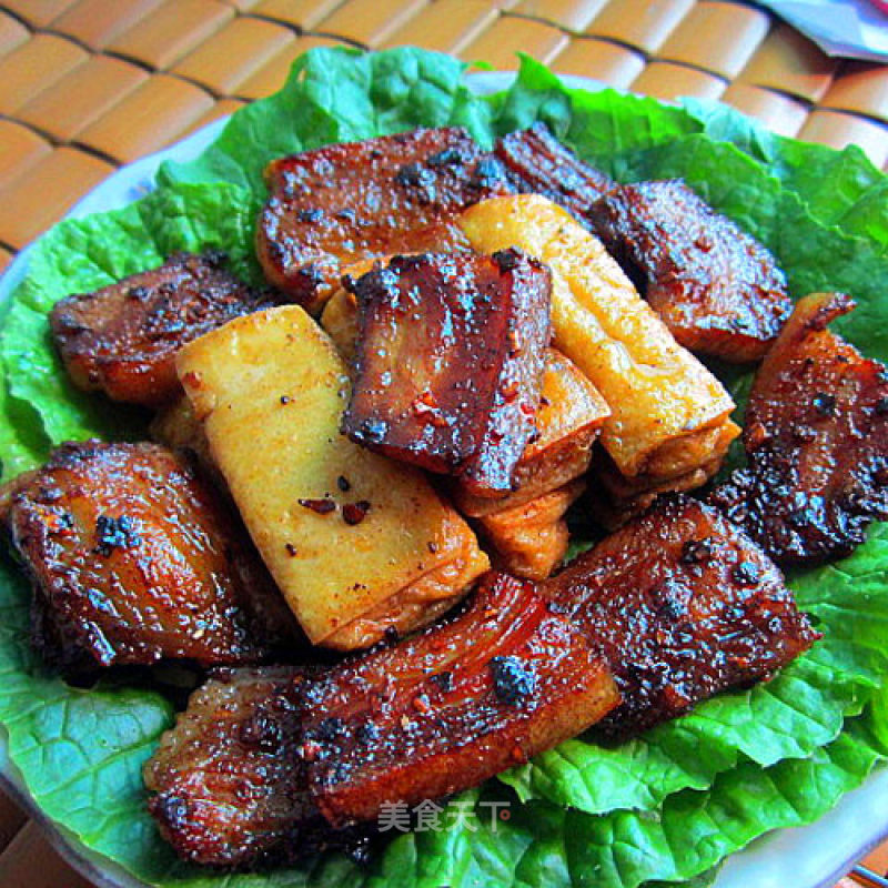 Sizzling Barbecue---roasted Pork Belly recipe