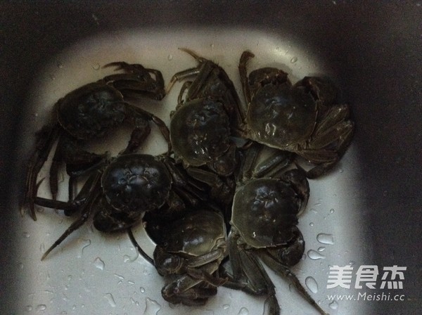 Shanghai Hairy Crab Rice Cake recipe