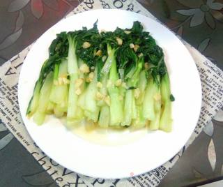 Stir-fried Milk Cabbage with Garlic recipe